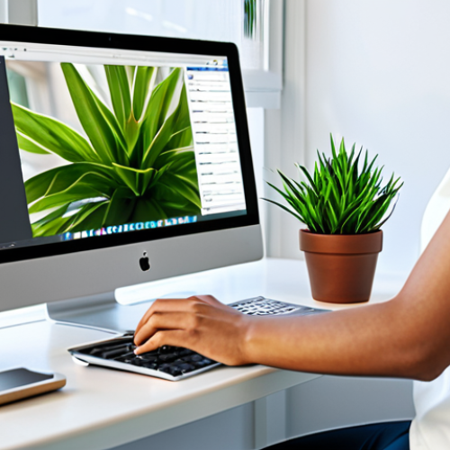 Optimized Workspace**

"A bright and tidy workspace featuring a woman, fully clothed in professional attire, working at a desk. The desk includes a monitor displaying a task management tool (e.g., Trello, Asana), a plant, and a calming aromatherapy diffuser. Natural light streams in from a nearby window. Photo-realistic, perfect anatomy, correct proportions, well-formed hands, proper finger count, natural body proportions, safe for work, appropriate content, fully clothed, professional, family-friendly, modest clothing, detailed environment, soft lighting."

**
