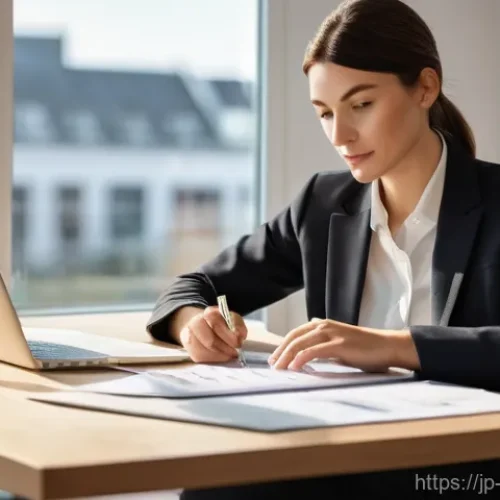 임상심리사의 일과 삶의 균형 - **Efficient Clinical Psychologist at Work**
    A focused female clinical psychologist in her late 3...