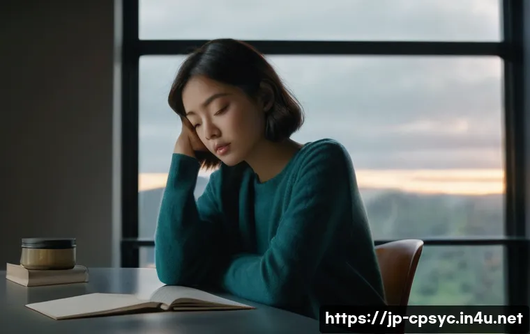 임상심리사 심리검사 실무 사례 - **Prompt:** A thoughtful young woman, aged 25-30, with a pensive expression, sits at a clean, minima...